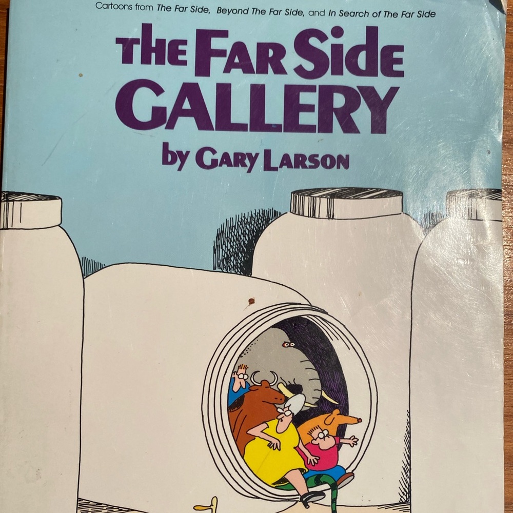 Book- soft cover The Far Side Comic